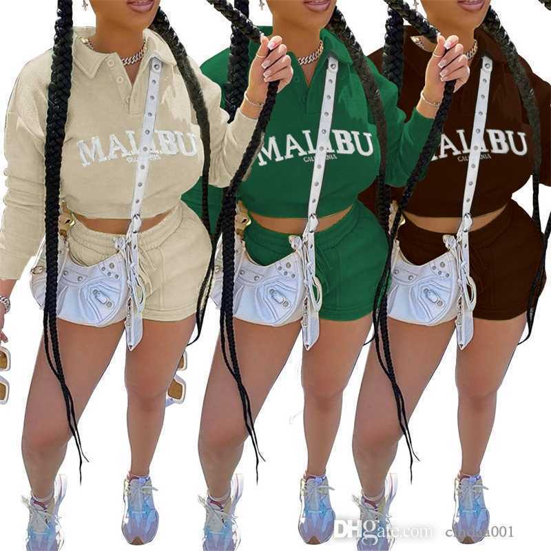 Autumn Tracksuits Women Casual Sports Versatile Letter Printing Door Opener Long Sleeve Sweater Shorts With Pocket Set, Dark brown
Autumn Tracksuits Women Casual Sports Versatile Letter Printing Door Opener Long Sleeve Sweater Shorts With Pocket Set, Dark brown