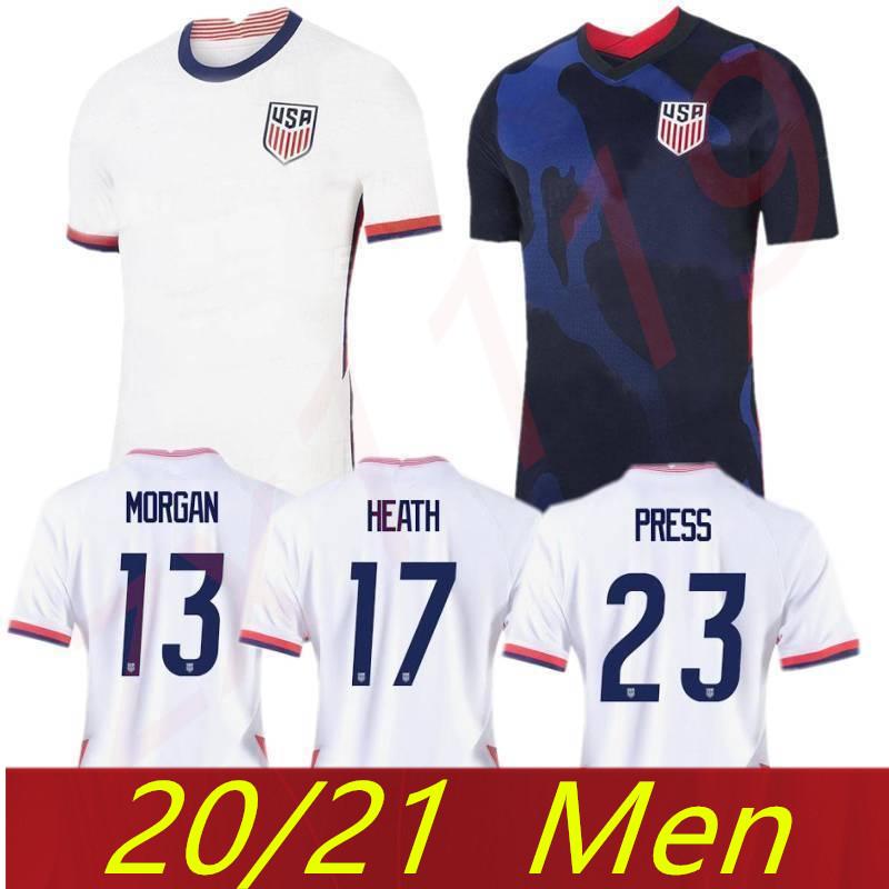22/232020 US Soccer Jersey #10 PULISIC YEDLIN BRADLEY Soccer Shirt United States Mens #7 WOOD DEMPSEY ALTIDORE Football Uniform, Away
22/232020 US Soccer Jersey #10 PULISIC YEDLIN BRADLEY Soccer Shirt United States Mens #7 WOOD DEMPSEY ALTIDORE Football Uniform, Away