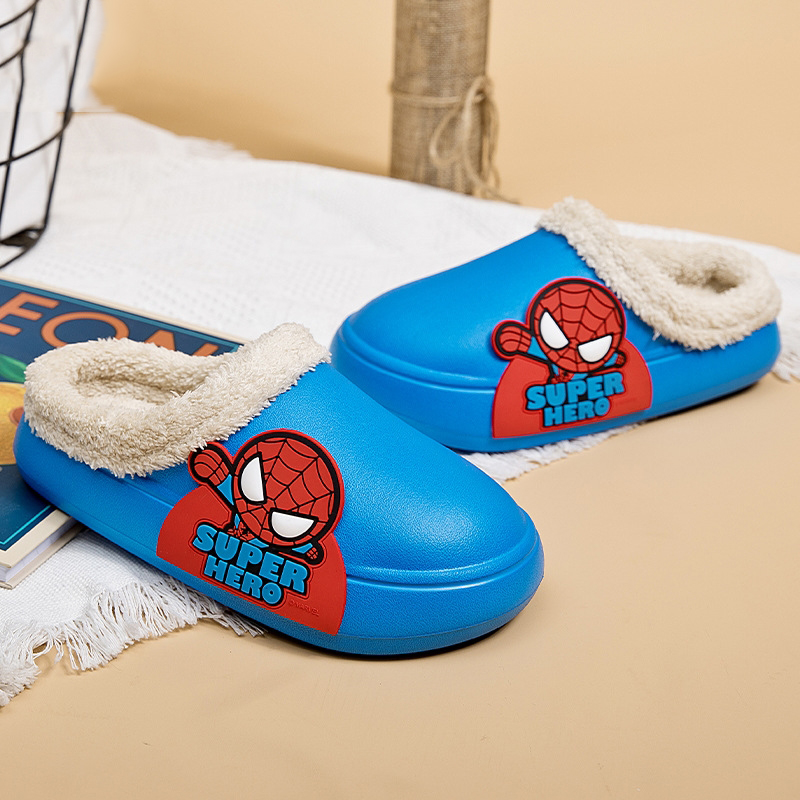 Disney plus slippers velvet hole shoes home indoor non-slip warm plush shoes boy cartoon EVA waterproof cotton, Color 3
Disney plus slippers velvet hole shoes home indoor non-slip warm plush shoes boy cartoon EVA waterproof cotton, Color 3