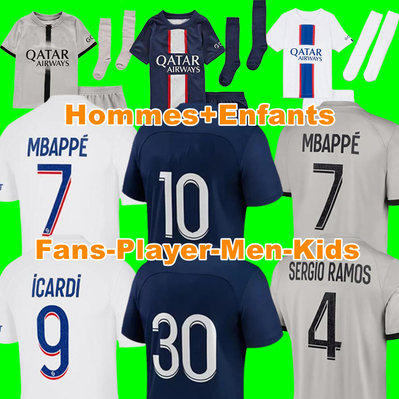 soccer jersey MBAPPE 7 HAKIMI 30 10 FANS PLAYER 22 23 SERGIO RAMOS pSGS Maillots de football shirt 2022 2023 MARQUINHOS VERRATTI HAKIMI men kids kit sets, 22/23 home
soccer jersey MBAPPE 7 HAKIMI 30 10 FANS PLAYER 22 23 SERGIO RAMOS pSGS Maillots de football shirt 2022 2023 MARQUINHOS VERRATTI HAKIMI men kids kit sets, 22/23 home