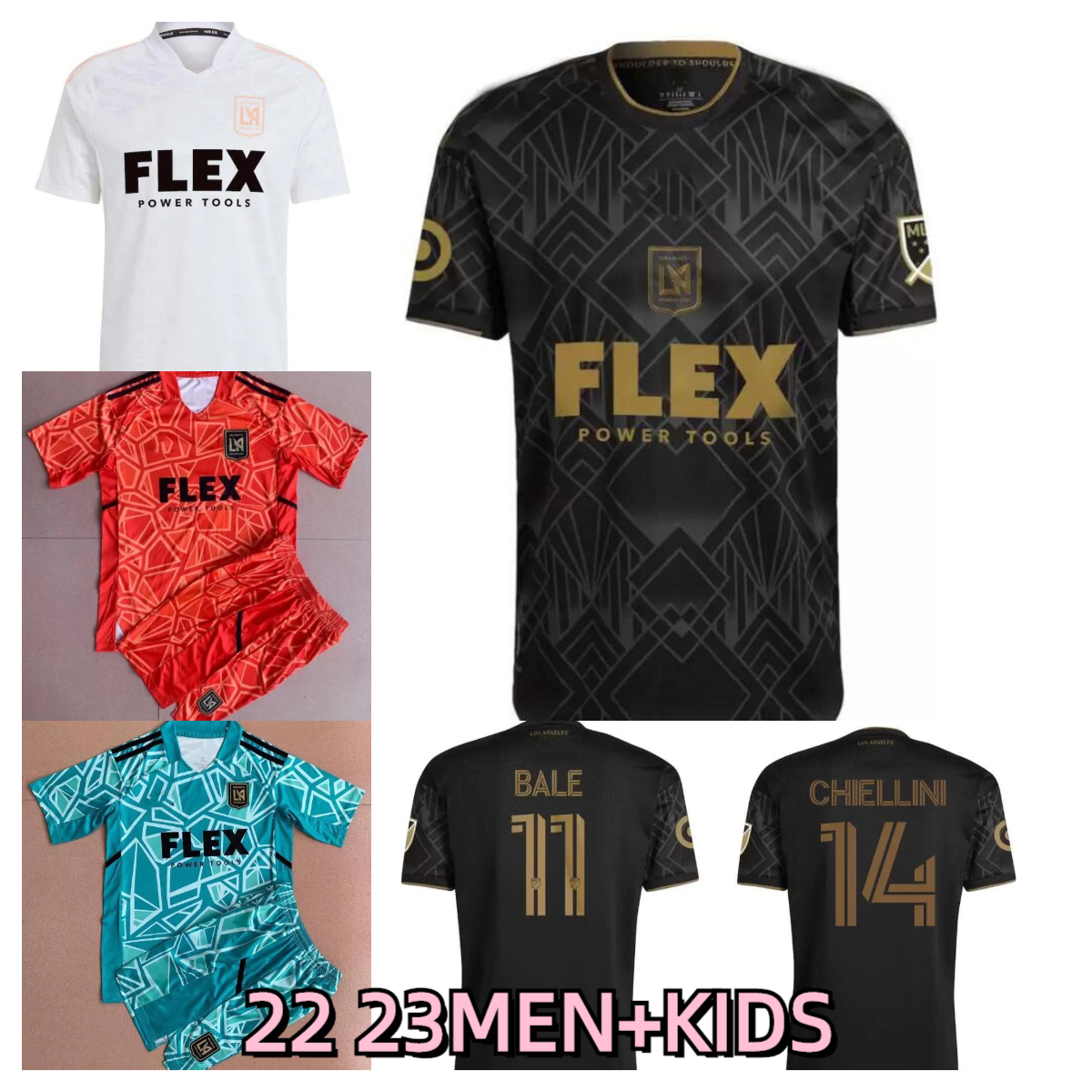 22 23 LAFC Soccer Jerseys Home Away Goalkeeper Kits 2022 2023 MLS Los Angeles FC Carlos Vela GABER ROSSI CIMAN Football Shirts Shorts Men's Kids Sport Uniforms
22 23 LAFC Soccer Jerseys Home Away Goalkeeper Kits 2022 2023 MLS Los Angeles FC Carlos Vela GABER ROSSI CIMAN Football Shirts Shorts Men's Kids Sport Uniforms