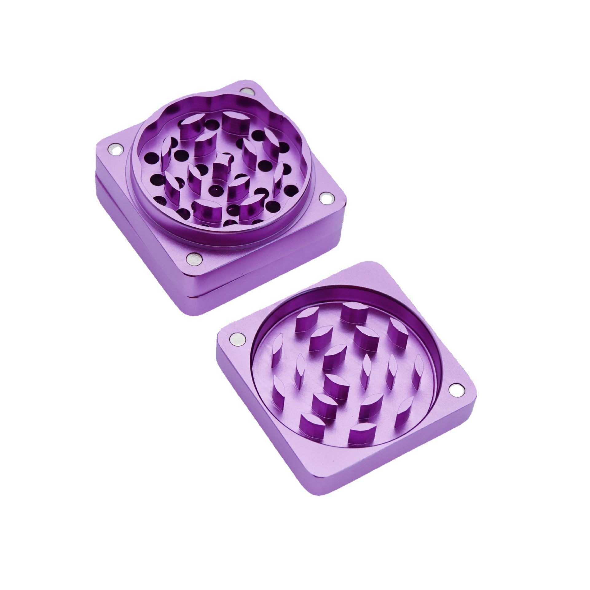 Matte Sharp Stone Tobacco Grinders smoking accessories 60mm 4 parts herb Square grinder cnc teeth filter net dry herb 7 colors
Matte Sharp Stone Tobacco Grinders smoking accessories 60mm 4 parts herb Square grinder cnc teeth filter net dry herb 7 colors