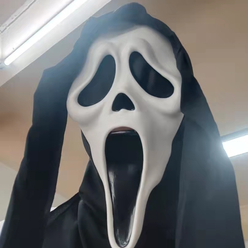 Party Masks Scream Mask Halloween Movie Horror Ghost Face Killer Cosplay Adult Costume Accessories Props 220927