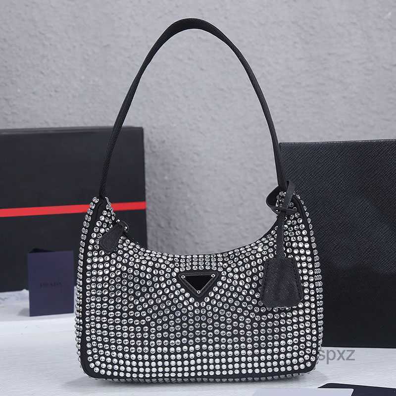 Evening Bags 2022 Armpit Shoulder Bag Tote Bags Nylon Handbags Women Hobo Purse Rhinestone Decorate Zipper Closure Cell Phone Pocket Wallet Black
Evening Bags 2022 Armpit Shoulder Bag Tote Bags Nylon Handbags Women Hobo Purse Rhinestone Decorate Zipper Closure Cell Phone Pocket Wallet Black