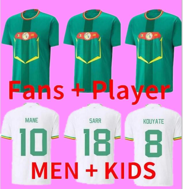 22/23 Senegal soccer jerseys 2022 Qatar World Cup national team KOULIBALY Retro GUEYE KOUYATE SARR homme Maillot de foot men Player Version kids kit football shirt top
22/23 Senegal soccer jerseys 2022 Qatar World Cup national team KOULIBALY Retro GUEYE KOUYATE SARR homme Maillot de foot men Player Version kids kit football shirt top