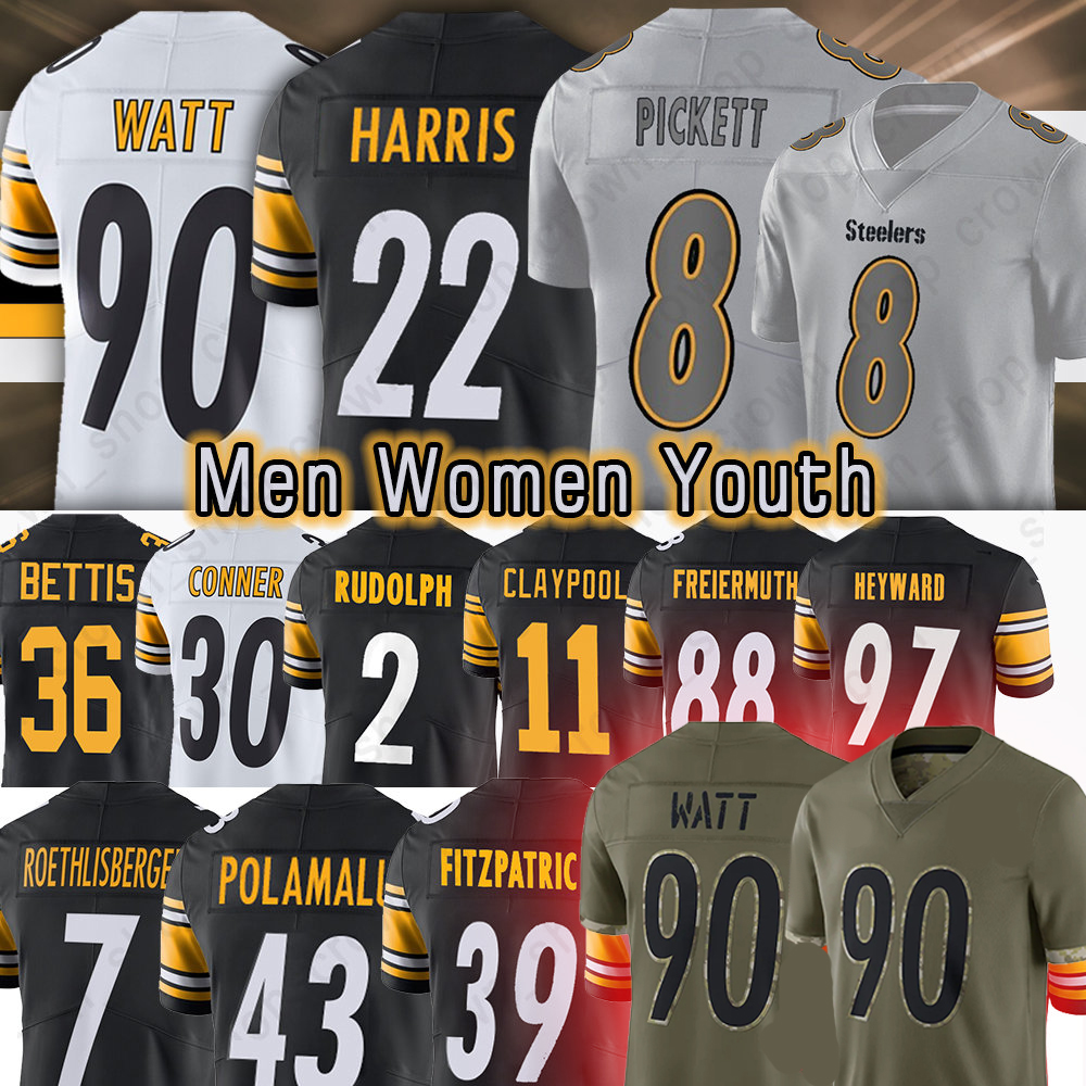 8 Kenny Pickett Pittsburghs Steeleres Steelers''nfl''22 Najee Harris Football Jerseys Cameron Heyward T.J. Watt Pat Freiermuth Mitch Trubisky, Men(gang ren)
8 Kenny Pickett Pittsburghs Steeleres Steelers''nfl''22 Najee Harris Football Jerseys Cameron Heyward T.J. Watt Pat Freiermuth Mitch Trubisky, Men(gang ren)