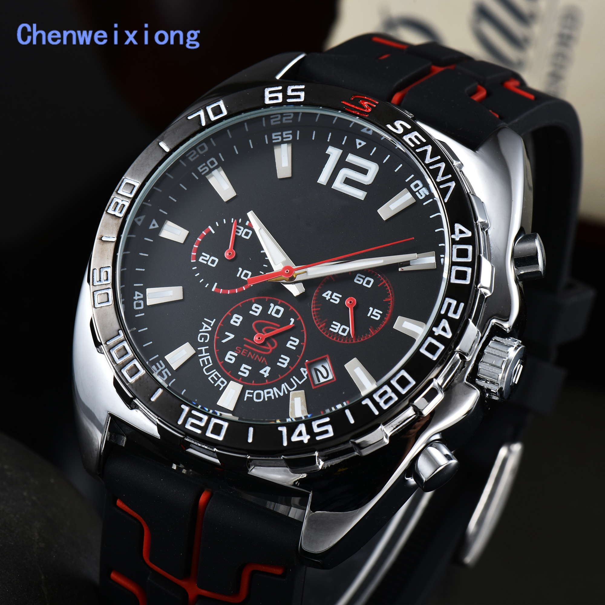 Men's Multifunctional Quartz Watch Three Eyes Six Hands Multi-color Optional, 03
Men's Multifunctional Quartz Watch Three Eyes Six Hands Multi-color Optional, 03