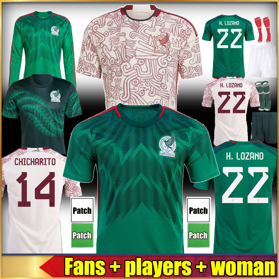 2022 2023 Mexico Soccer Jersey Men Kids Women Player Fans Version Home green Away World Cups 21 22 23 CHICHARITO LOZANO PINEDA VELA RAUL Football Shirts, 22/23 home woman
2022 2023 Mexico Soccer Jersey Men Kids Women Player Fans Version Home green Away World Cups 21 22 23 CHICHARITO LOZANO PINEDA VELA RAUL Football Shirts, 22/23 home woman