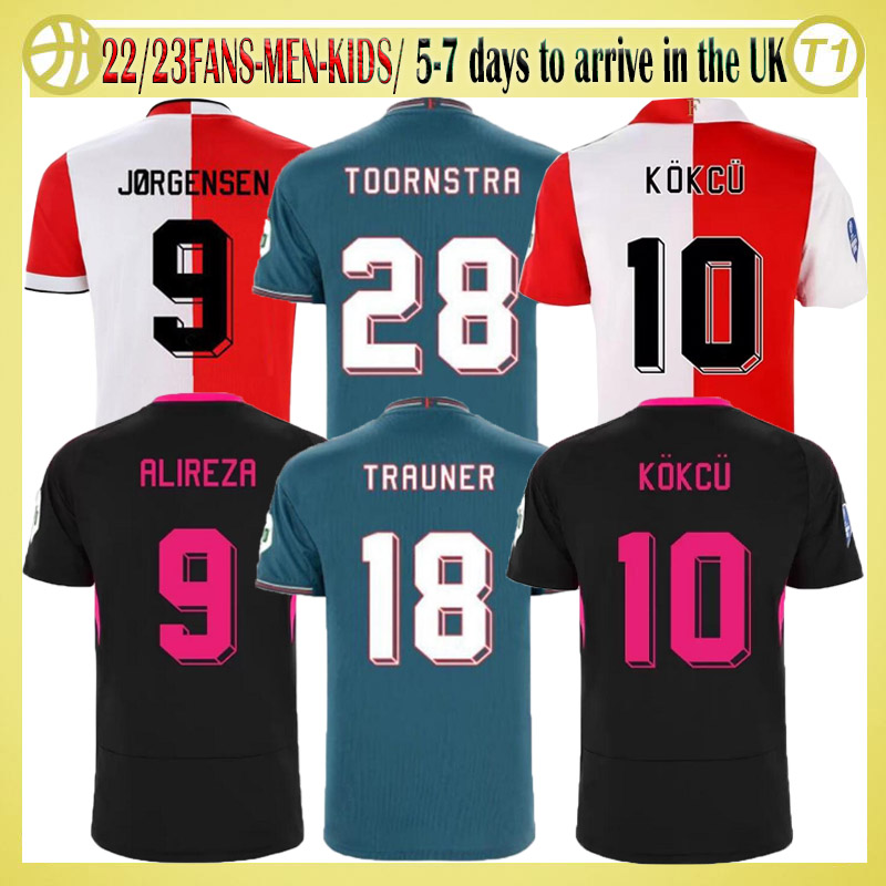 22 23 FEYENOORDS Soccer Jerseys Home away Third KOKCU HET LEGIOEN football shirt men kids
22 23 FEYENOORDS Soccer Jerseys Home away Third KOKCU HET LEGIOEN football shirt men kids