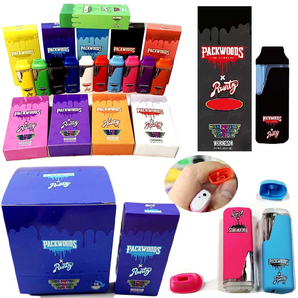 New Runtz x Packwoods Disposable Vape Pens E cigarettes Vaporizer 380mAh Rechargeable Battery 1ml 2ml Empty Vapes Cartridge with Premium Packaging
New Runtz x Packwoods Disposable Vape Pens E cigarettes Vaporizer 380mAh Rechargeable Battery 1ml 2ml Empty Vapes Cartridge with Premium Packaging