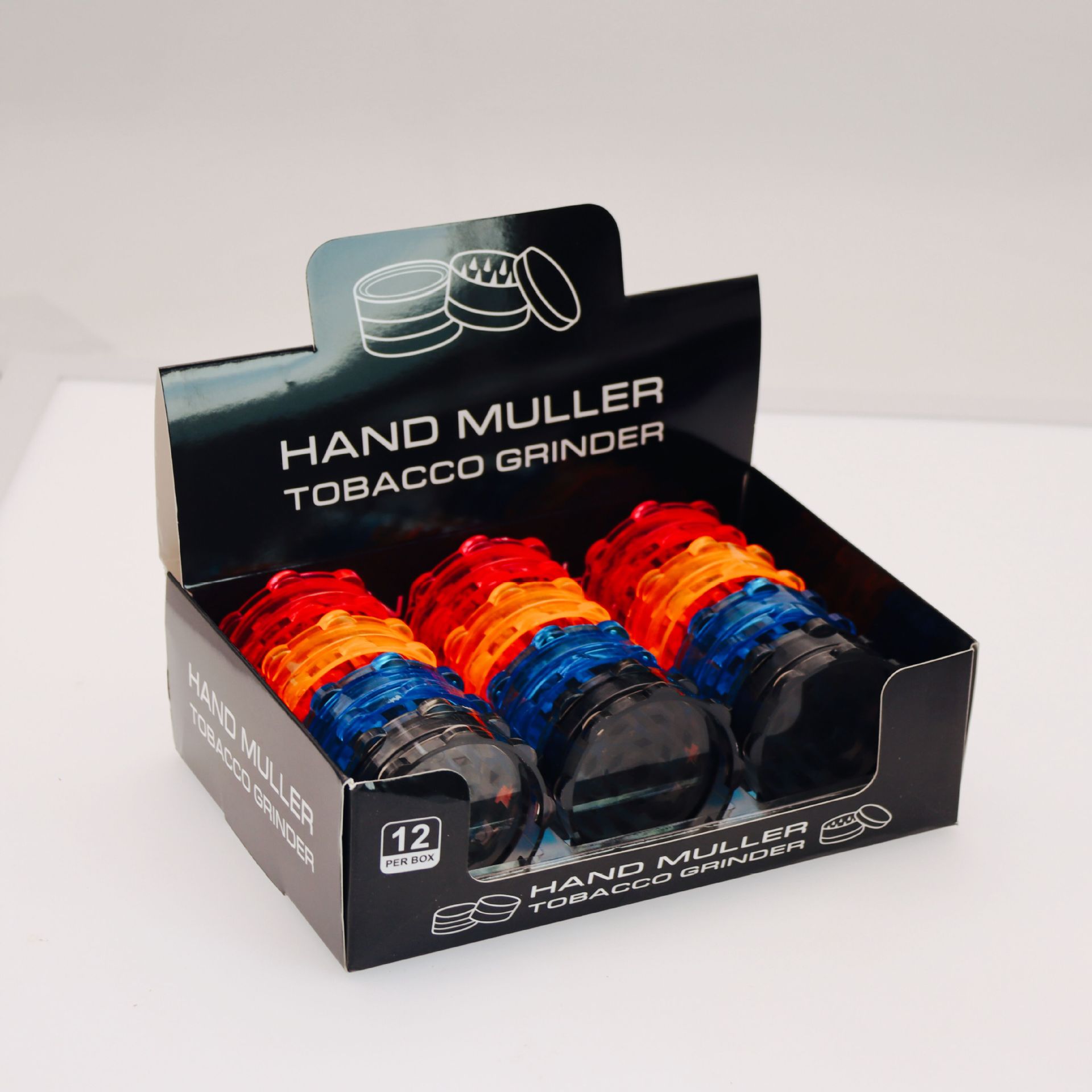 Acrylic 64mm Sharp Stone Tobacco Grinders smoking accessories 2 layer herb round grinder cnc teeth filter net dry herb 7 colors
Acrylic 64mm Sharp Stone Tobacco Grinders smoking accessories 2 layer herb round grinder cnc teeth filter net dry herb 7 colors