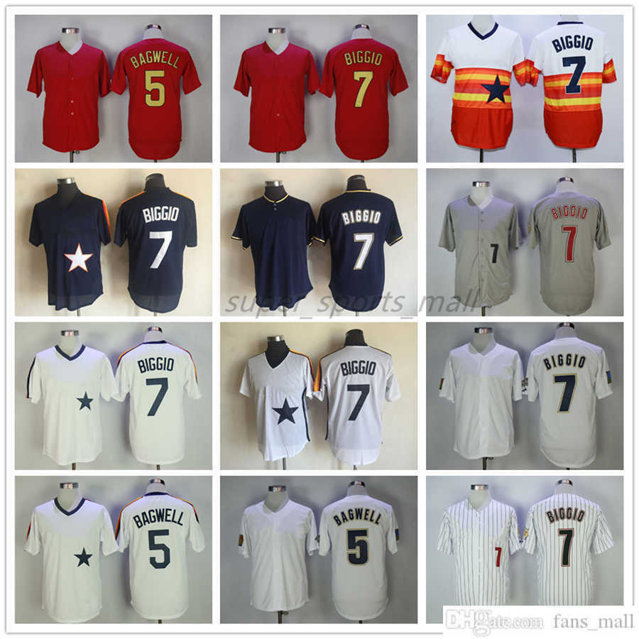 Mitchell and Ness Baseball Jersey Vintage 7 Craig Biggio 5 Jeff Bagwell Jerseys 2006 1981, As picture
Mitchell and Ness Baseball Jersey Vintage 7 Craig Biggio 5 Jeff Bagwell Jerseys 2006 1981, As picture