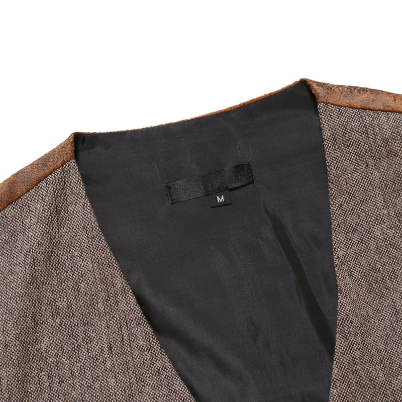 Mens Vests Men Suit Vests Tweed Formal Victorian Business Dress Waistcoat Cosplay Mens Gentleman Groomman Wedding Slim Fit Gilet Tuxedo 220927