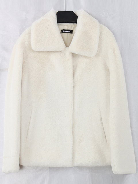 Womens Fur Faux Fur Nerazzurri Short Casual Light Soft Faux Fur Jacket Women Long Sleeve Purple Blue Fall Clothes for Women Fluffy Furry Coat 220927