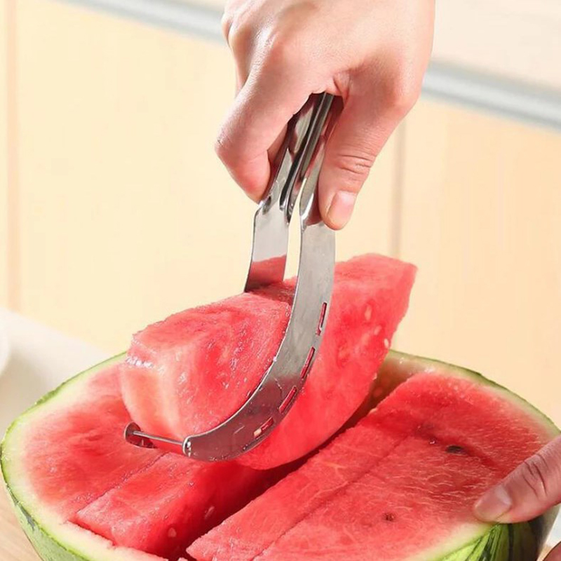 Fruit & Vegetable Tools Watermelon Artifact Slicing Knife 304 Stainless Steel Knife Corer Clip kitchen Accessories
Fruit & Vegetable Tools Watermelon Artifact Slicing Knife 304 Stainless Steel Knife Corer Clip kitchen Accessories