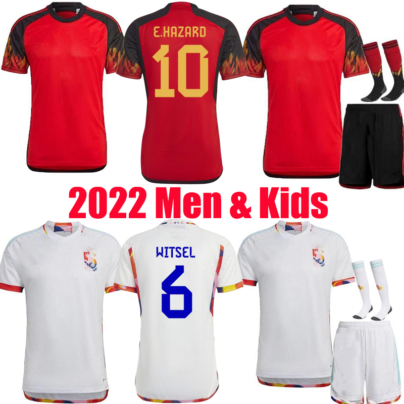2022 Belgium Soccer Jersey COURTOIS hazard WITSEL LUKAKU TIELEMANS 22 23 Home Away Third Michy Batshuayi Kevin De Bruyne KOMPANY men kids Football Shirt Kits
2022 Belgium Soccer Jersey COURTOIS hazard WITSEL LUKAKU TIELEMANS 22 23 Home Away Third Michy Batshuayi Kevin De Bruyne KOMPANY men kids Football Shirt Kits