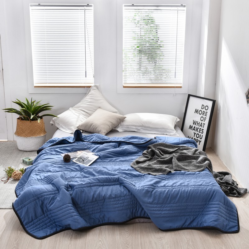 Blankets Swaddling Summer Cooling Blanket For Bed Weighted Blankets For Sleepers Adults Kids Home Couple Bed Air Condition Comforter Quilt 220927