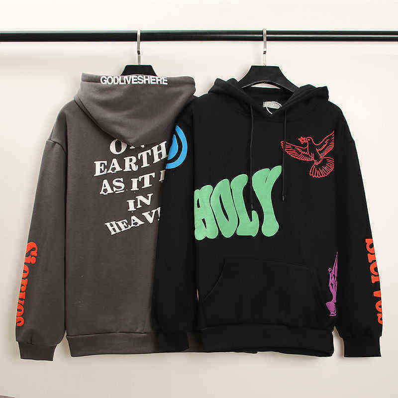 Designer Cpfm Kanyes Classic Wests Luxury Hoodie Ye Must Be Born Again Printed Mens and Womens Couple Yzys Vintage Pullover Sweater Hooded, Multi 
Designer Cpfm Kanyes Classic Wests Luxury Hoodie Ye Must Be Born Again Printed Mens and Womens Couple Yzys Vintage Pullover Sweater Hooded, Multi