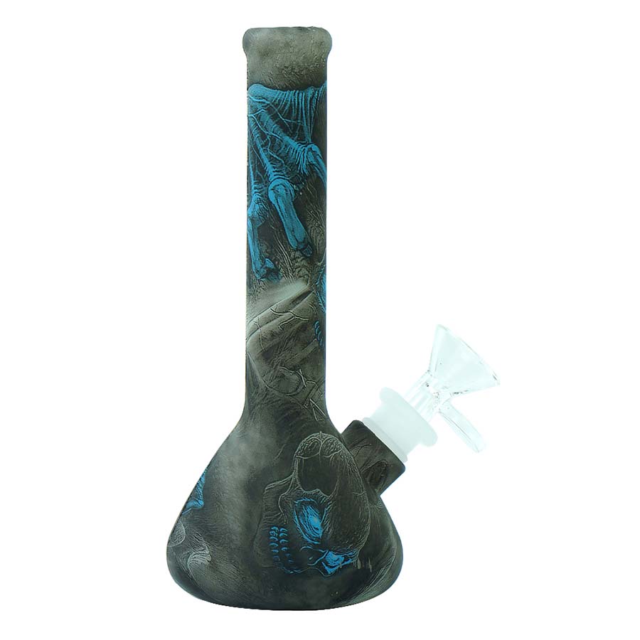 Hookahs 7.4'' Glow in the Dark and Printed Beaker Shape Silicone Hookah Bong
Hookahs 7.4'' Glow in the Dark and Printed Beaker Shape Silicone Hookah Bong