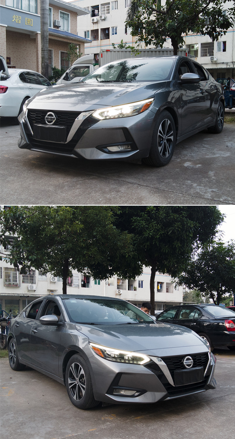 Car Frontlight For Sylphy 20 20-2022 Sentra LED Auto Headlights Assembly Upgrade Projector Lens Dynamic Lamp Tools Accessories Kit