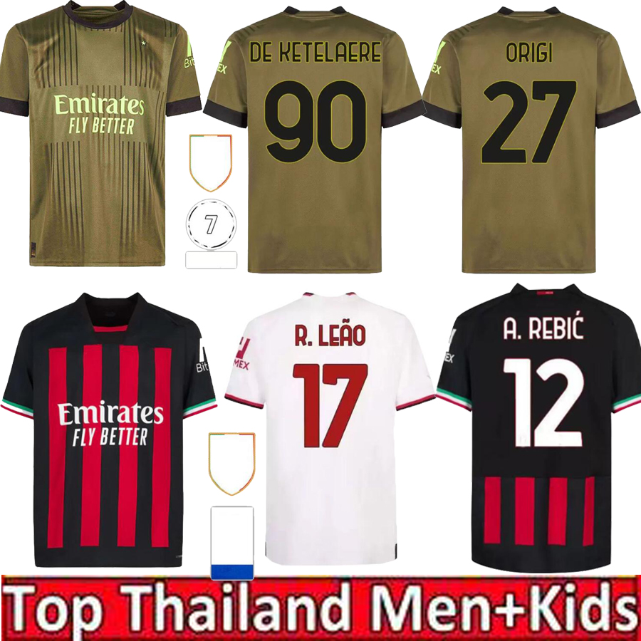 IBRAHIMOVIC 22 23 soccer jersey AC MILANS GIROUD DE KETELAERE R. LEAO TONALI THEO football shirt, Yellow
IBRAHIMOVIC 22 23 soccer jersey AC MILANS GIROUD DE KETELAERE R. LEAO TONALI THEO football shirt, Yellow