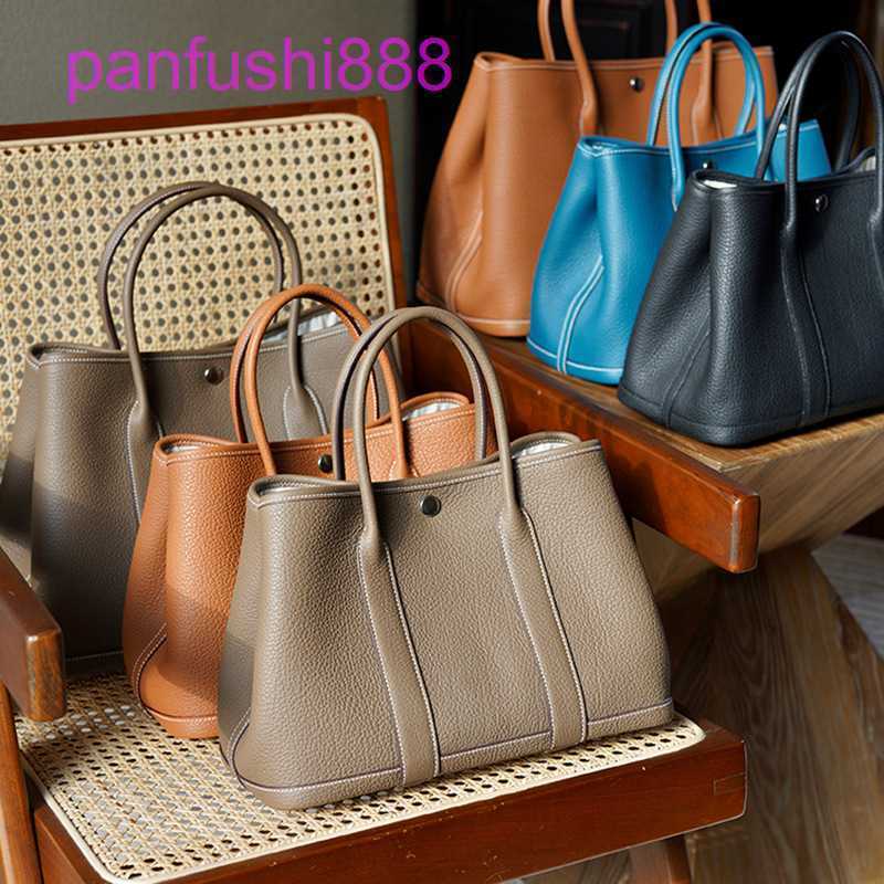 Herme Garden Party Bag Shoulder Bags online shop 2022 new fashionable leather garden bag simple and versatile MWHC, Elephant grey - 25cm 
Herme Garden Party Bag Shoulder Bags online shop 2022 new fashionable leather garden bag simple and versatile MWHC, Elephant grey - 25cm