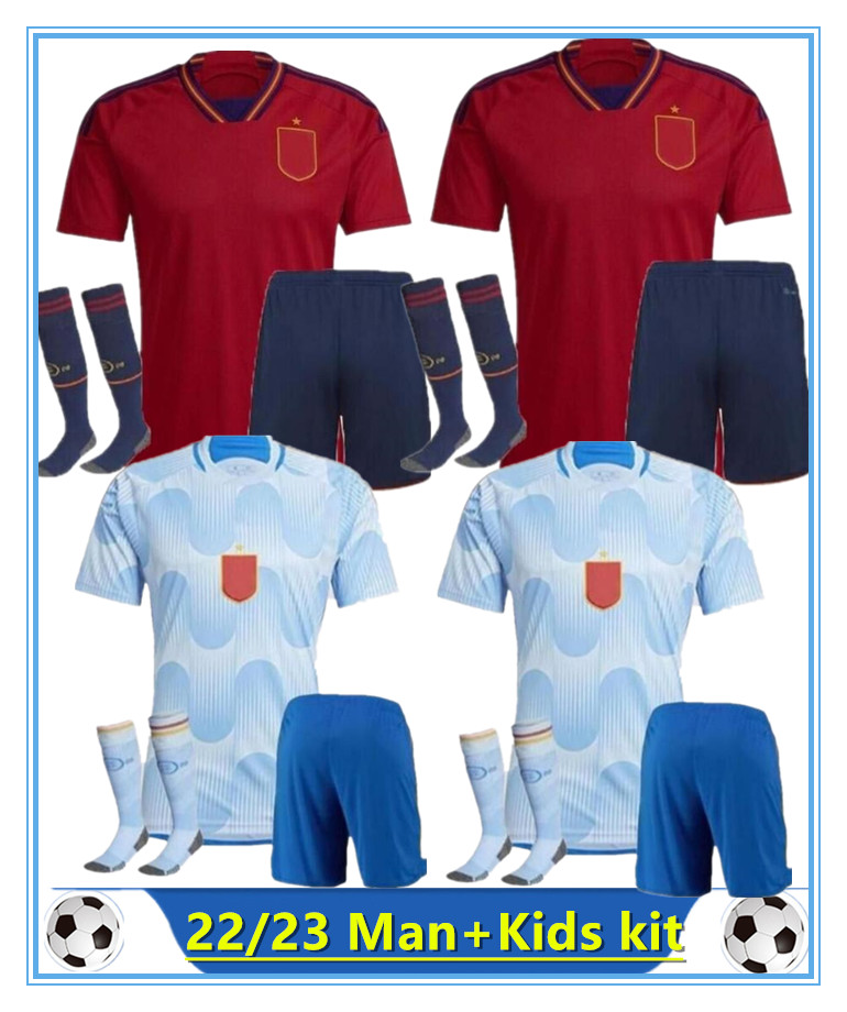 22 23 Spain soccer jerseys PEDRI ANSU FATI ASENSIO MORATA FERRAN KOKE GAVI C.SOLER AZPILICUETA WORLD RAMOS CUP adult and kids kit football shirts, 22/23 away
22 23 Spain soccer jerseys PEDRI ANSU FATI ASENSIO MORATA FERRAN KOKE GAVI C.SOLER AZPILICUETA WORLD RAMOS CUP adult and kids kit football shirts, 22/23 away