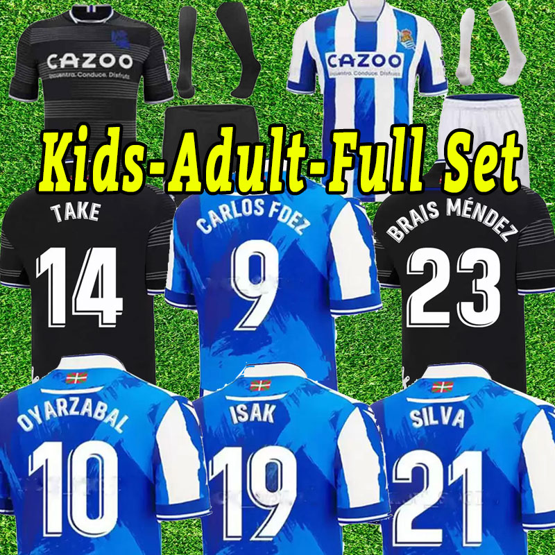 Real Sociedad soccer jerseys 22 23 Copa del Rey WILLIAN J. SILVA OYARZABAL football jersey ZUBELDIA MERINO ISAK camiseta de txuri-urdin man 2022 2023 kids kit set socks, Away+patch
Real Sociedad soccer jerseys 22 23 Copa del Rey WILLIAN J. SILVA OYARZABAL football jersey ZUBELDIA MERINO ISAK camiseta de txuri-urdin man 2022 2023 kids kit set socks, Away+patch