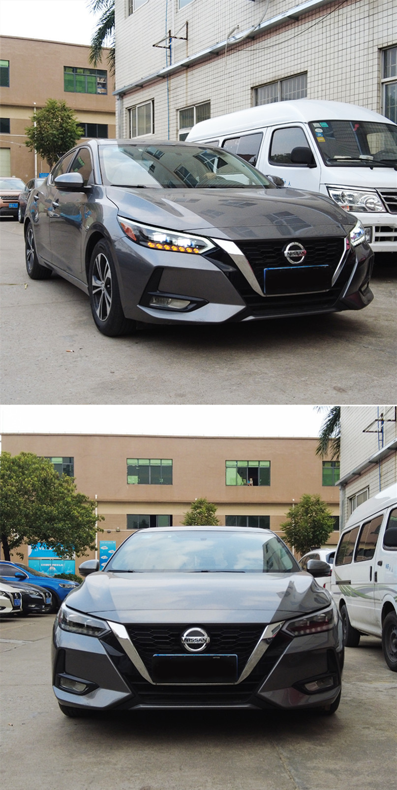 Car Frontlight For Sylphy 20 20-2022 Sentra LED Auto Headlights Assembly Upgrade Projector Lens Dynamic Lamp Tools Accessories Kit