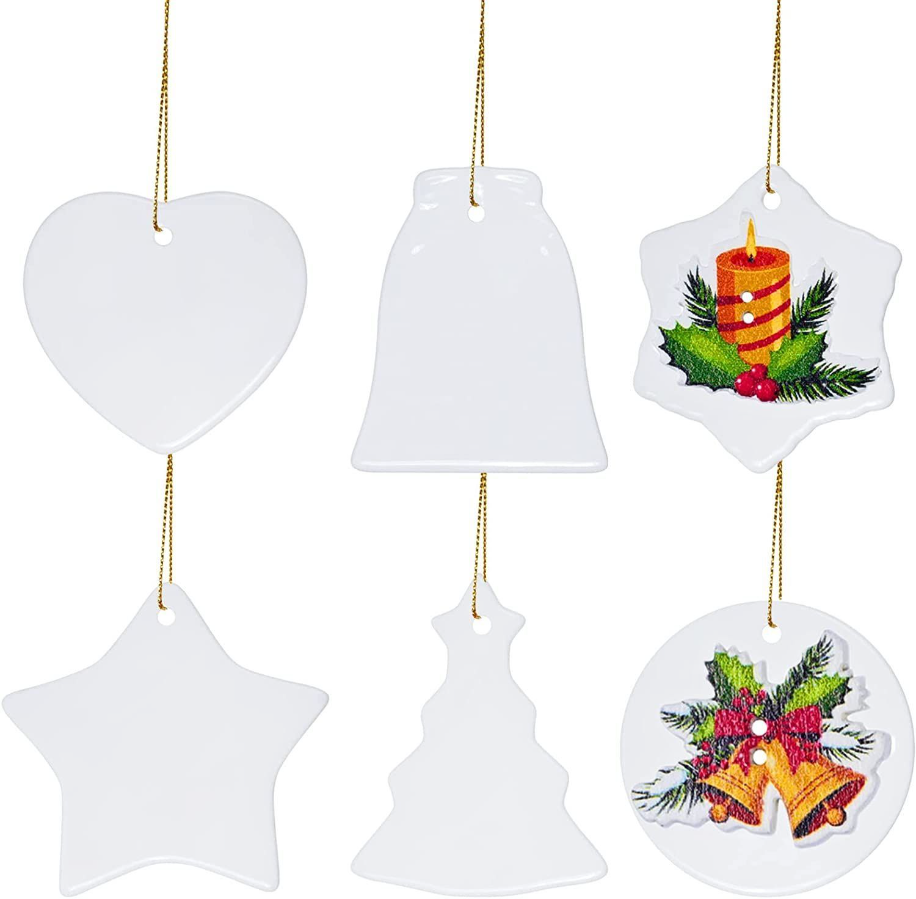 Christmas Toy Sublimation 3 Inch Ceramic Round Pendant Christmas Tree Ornaments Holiday Decor With Rope Blank DIY For Heat Press Print P0927
Christmas Toy Sublimation 3 Inch Ceramic Round Pendant Christmas Tree Ornaments Holiday Decor With Rope Blank DIY For Heat Press Print P0927