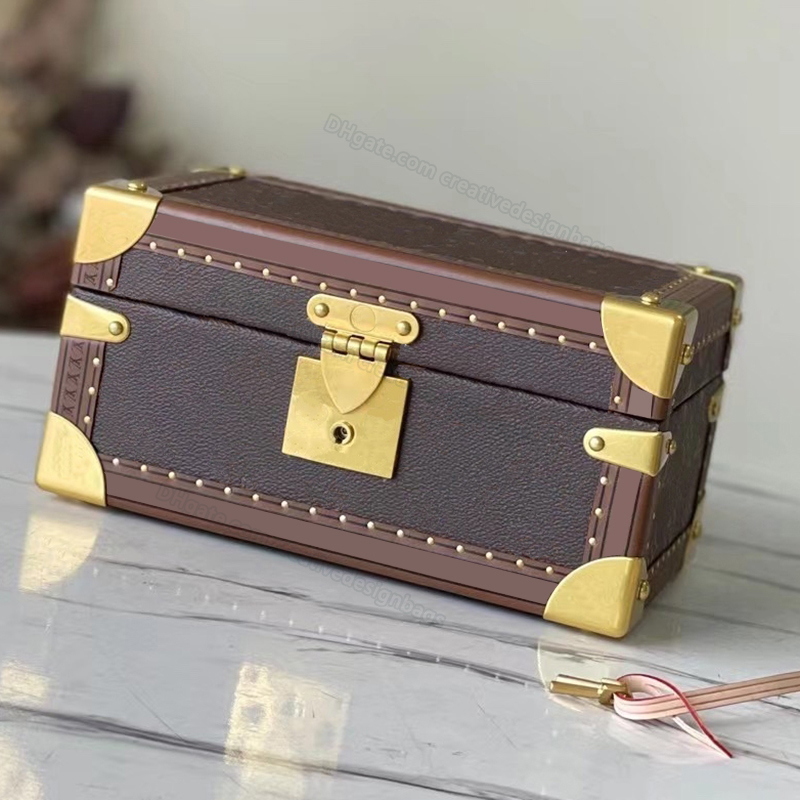 Totes Designer Brand Cosmetic & Cases 7A Womens Bag Jewelry Boxs Luxury Wearable Hard Shell Storage Locking Coffee Tree Handbag Messenger Wallet Canvas Leather L310, Customize
Totes Designer Brand Cosmetic & Cases 7A Womens Bag Jewelry Boxs Luxury Wearable Hard Shell Storage Locking Coffee Tree Handbag Messenger Wallet Canvas Leather L310, Customize