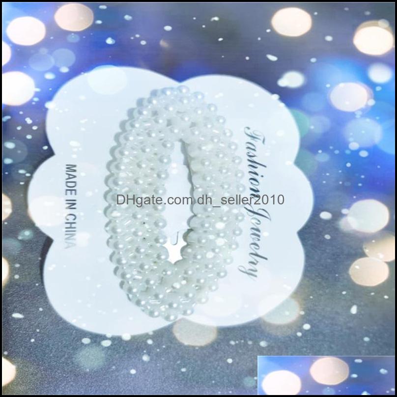 Hair Clips Barrettes Girl Pearl Hair Clips Ins Simplicity Top Clamp Bb Hairpin Fashion Jewelry For Women Independent Packing Leaf 0 Dhl7I