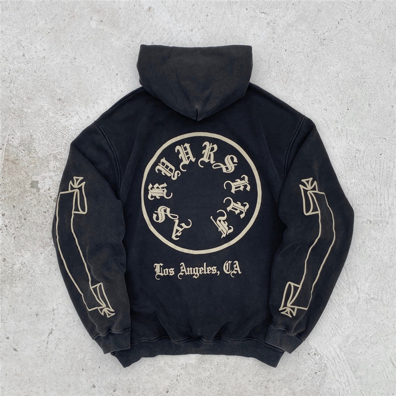 Hoodie Men's Plus Size Hoodies Women 1 High-Quality 3D PUFF PRINT Hooded
