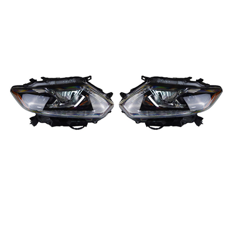 Car Lights For X-Trail Xtrail 20 14-20 16 LED Auto Headlight Assembly Upgrade High Configure Bicofal Lens Tears Eye Design Lamp