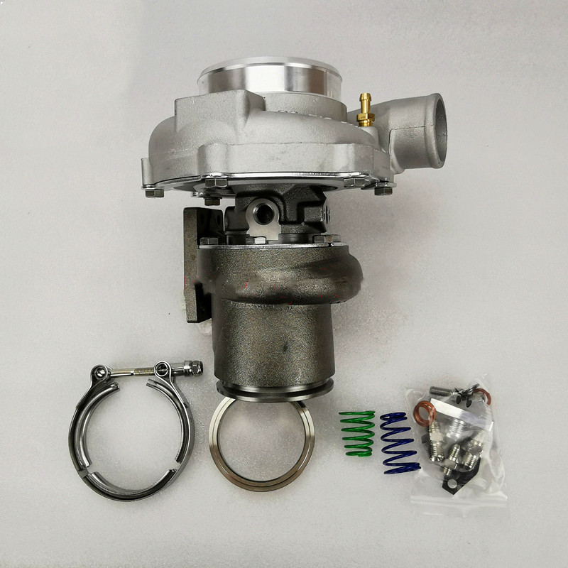 GTX2867R-53 GTX2867R Billet Wheel Ball Bearing Turbocharger WITH T25 0.64 A/R Wastegated