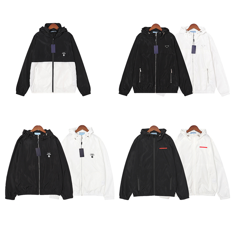 Designer P Mens hooded Jackets Triangle Badge Logo Women's Sunscreen Jacket Men's Outerwear Coats Clothing, 02
Designer P Mens hooded Jackets Triangle Badge Logo Women's Sunscreen Jacket Men's Outerwear Coats Clothing, 02
