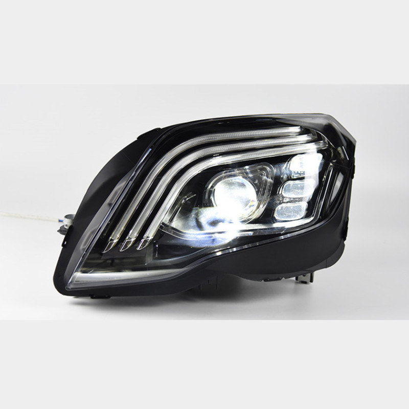 Car Lights For GLK 20 08-20 15 X204 LED Headlights Modification Upgrade S Class Style DRL Dynamic Turn Signal Lamp Assembly