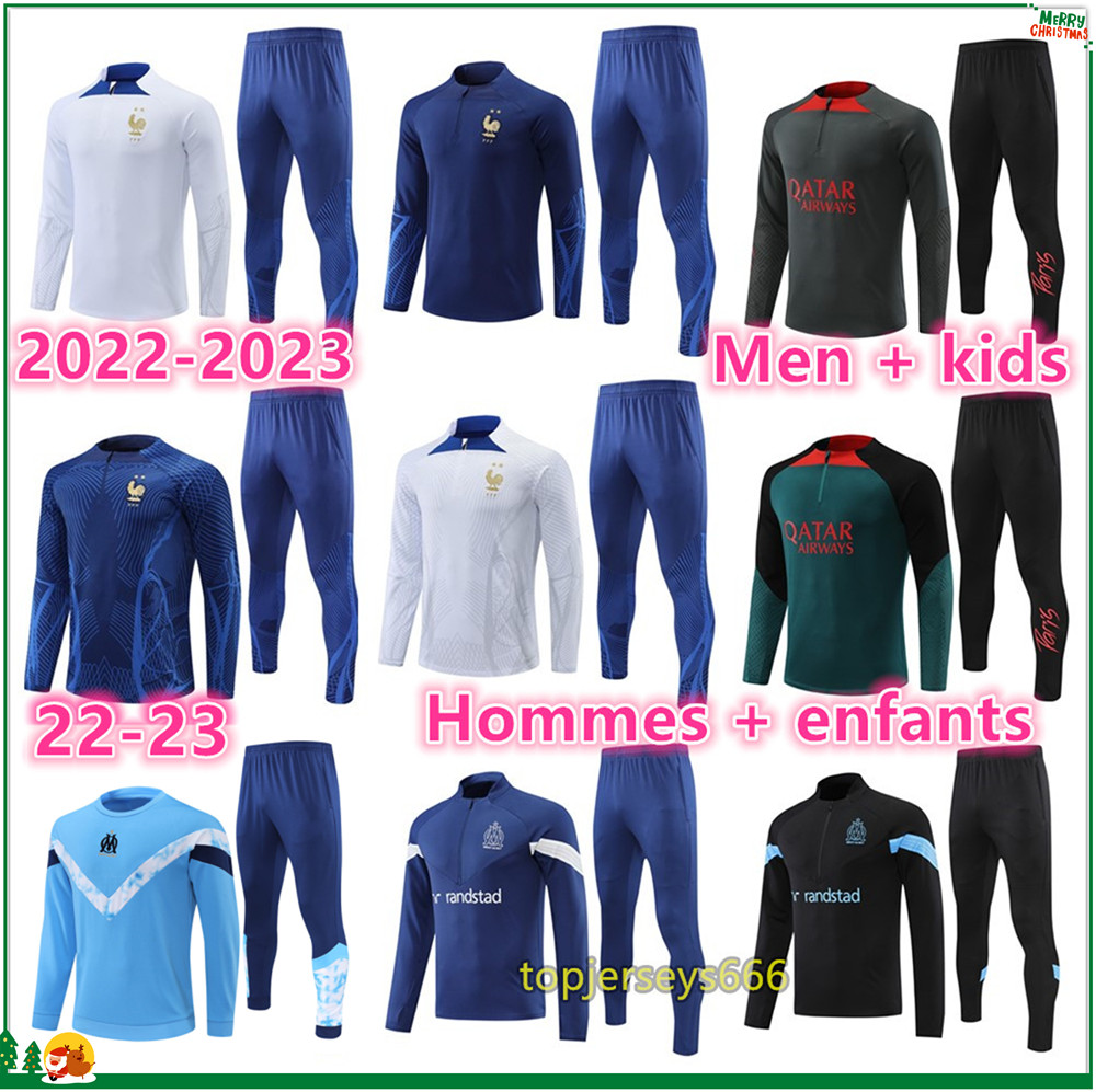 2022 2023 MBAPPE tracksuits GRIEMANN BENZEMA POGBA survetement football tracksuit adult kids 22 23 Mens boys soccer training set Maillot foot uniforms, 10
2022 2023 MBAPPE tracksuits GRIEMANN BENZEMA POGBA survetement football tracksuit adult kids 22 23 Mens boys soccer training set Maillot foot uniforms, 10