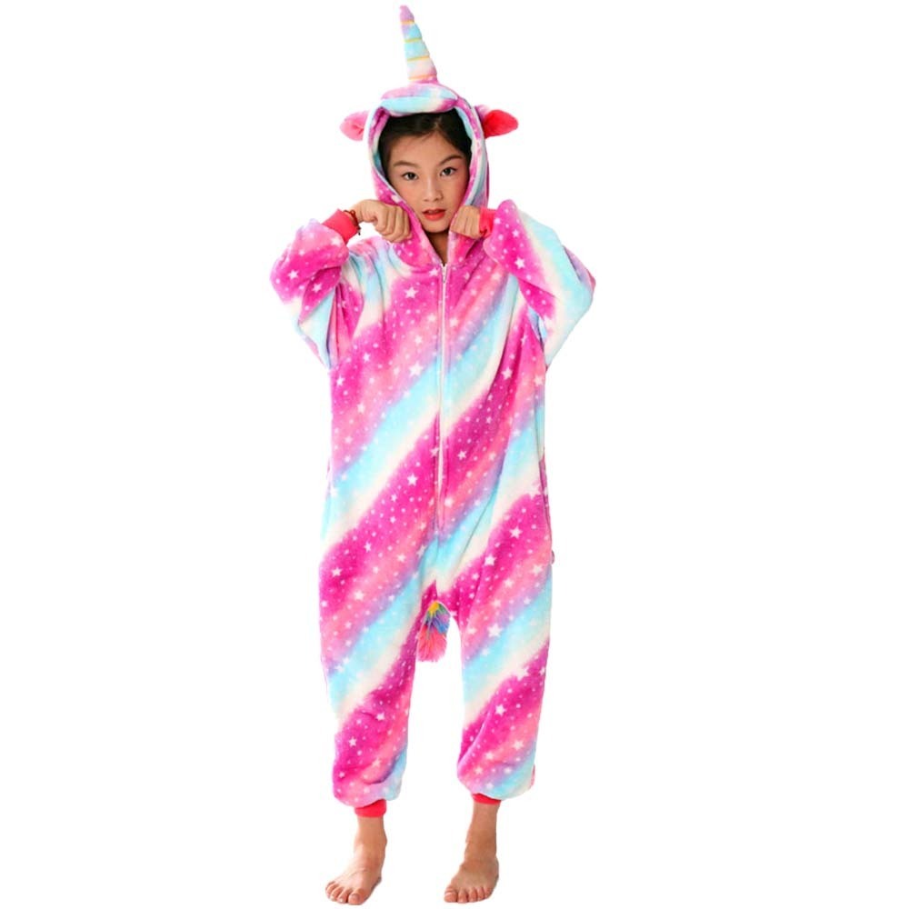Pajamas Children Onesie Kids Unicorn Panda Pajamas Animal Cartoon Blanket Sleepers Baby Costume Winter Boys Girls Licorne Jumspuit 220927