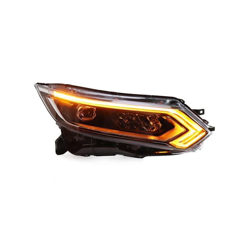 Auto Headlight Assembly For Qashqai 20 19-2022 LED Frontlight High Beam Daytime Running Lights Turn Signal Accessories