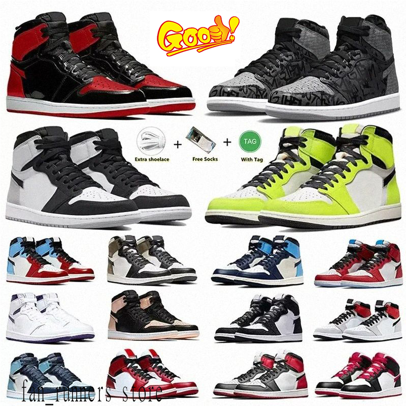 Golf shoe Basketball Shoes Jumpman 1 Rebellionaire 1s Mens shoes Visionaire Bred Patent Grey Fog fragment University Blue Hype Royal Dark Designer, 10
Golf shoe Basketball Shoes Jumpman 1 Rebellionaire 1s Mens shoes Visionaire Bred Patent Grey Fog fragment University Blue Hype Royal Dark Designer, 10