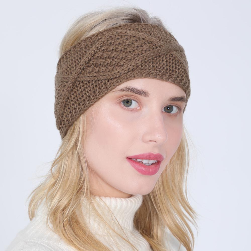 BeanieSkull Caps women autumn winter Ponytail Beanie hat female Stretch Crochet knitted hat lady arylic geometry pattern winter hat 220927
