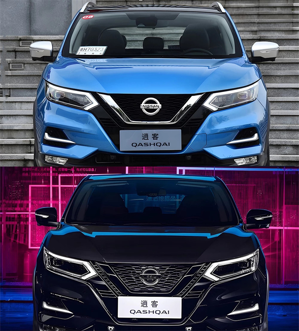 Auto Headlight Assembly For Qashqai 20 19-2022 LED Frontlight High Beam Daytime Running Lights Turn Signal Accessories