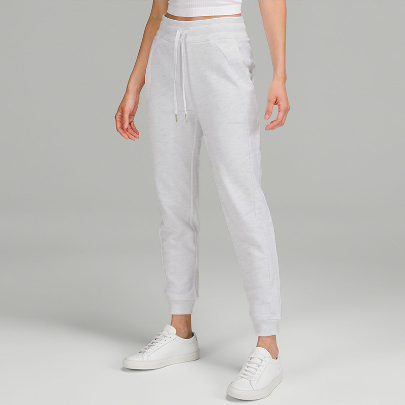 062 Pants Women's Trousers Yoga Loose Wool Pants Excerise Sport Gym Running Casual Long Pant Elastic High Waist Drawstring