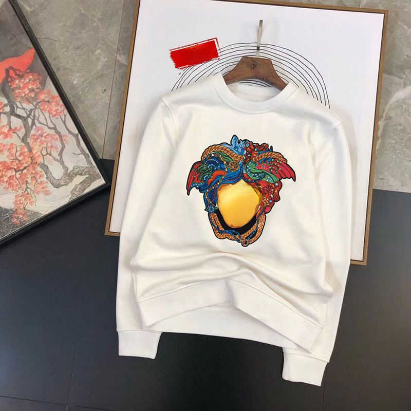 22ss mens sweatshirt designer hoodie vers Pullover sweater Medusa Print Long Sleeve tshirt women casual sweatshirt 4xl, White
22ss mens sweatshirt designer hoodie vers Pullover sweater Medusa Print Long Sleeve tshirt women casual sweatshirt 4xl, White