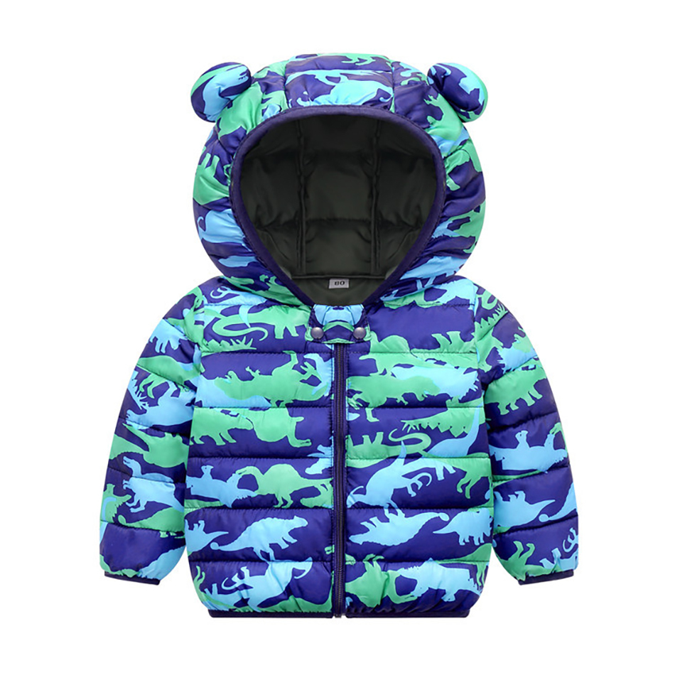 Jackets Autumn Winter Baby Kids Solid Outerwear Infants Boys Girls Hooded Jacket Coats Clothing Christmas Cotton Padded Clothes JYF 220928