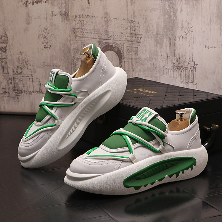 British Designers Dress Wedding Party Shoes Comfortable white breathable Sports Casual Sneakers Round Toe Thick Bottom Business Driving Walking Loafers Y69, White green
British Designers Dress Wedding Party Shoes Comfortable white breathable Sports Casual Sneakers Round Toe Thick Bottom Business Driving Walking Loafers Y69, White green