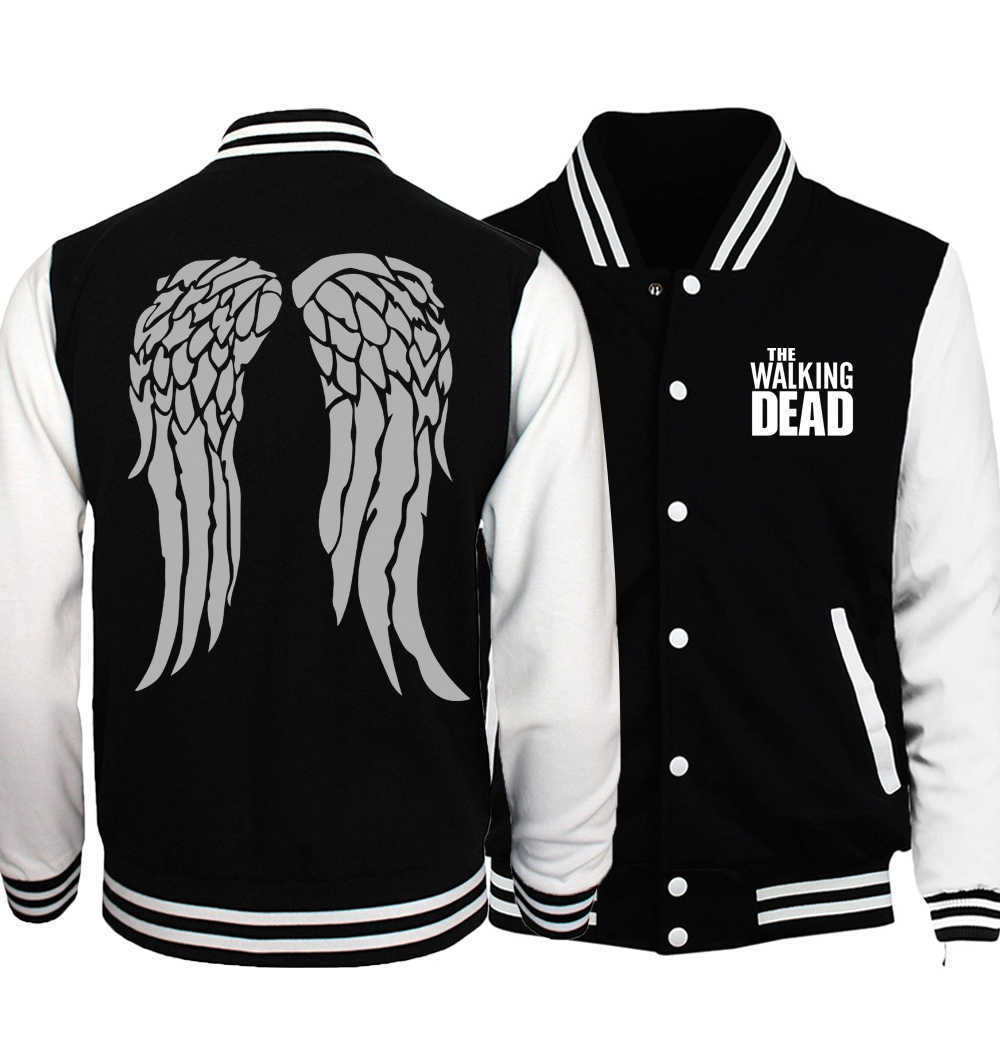 Men' Jackets New The Walking Dead Jackets 2020 Spring Hip Hop Men Coat Fashion Baseball Jacket Plus Size Tracksuit Men Hoodies -5XL T220926, Black
Men' Jackets New The Walking Dead Jackets 2020 Spring Hip Hop Men Coat Fashion Baseball Jacket Plus Size Tracksuit Men Hoodies -5XL T220926, Black