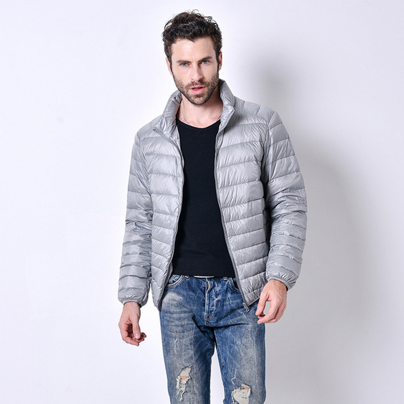 Men's Down Parkas Winter Autumn Ultralight Jacket White Duck Coat Jackets Male Casual jacket Warm Parka 5XL 220928