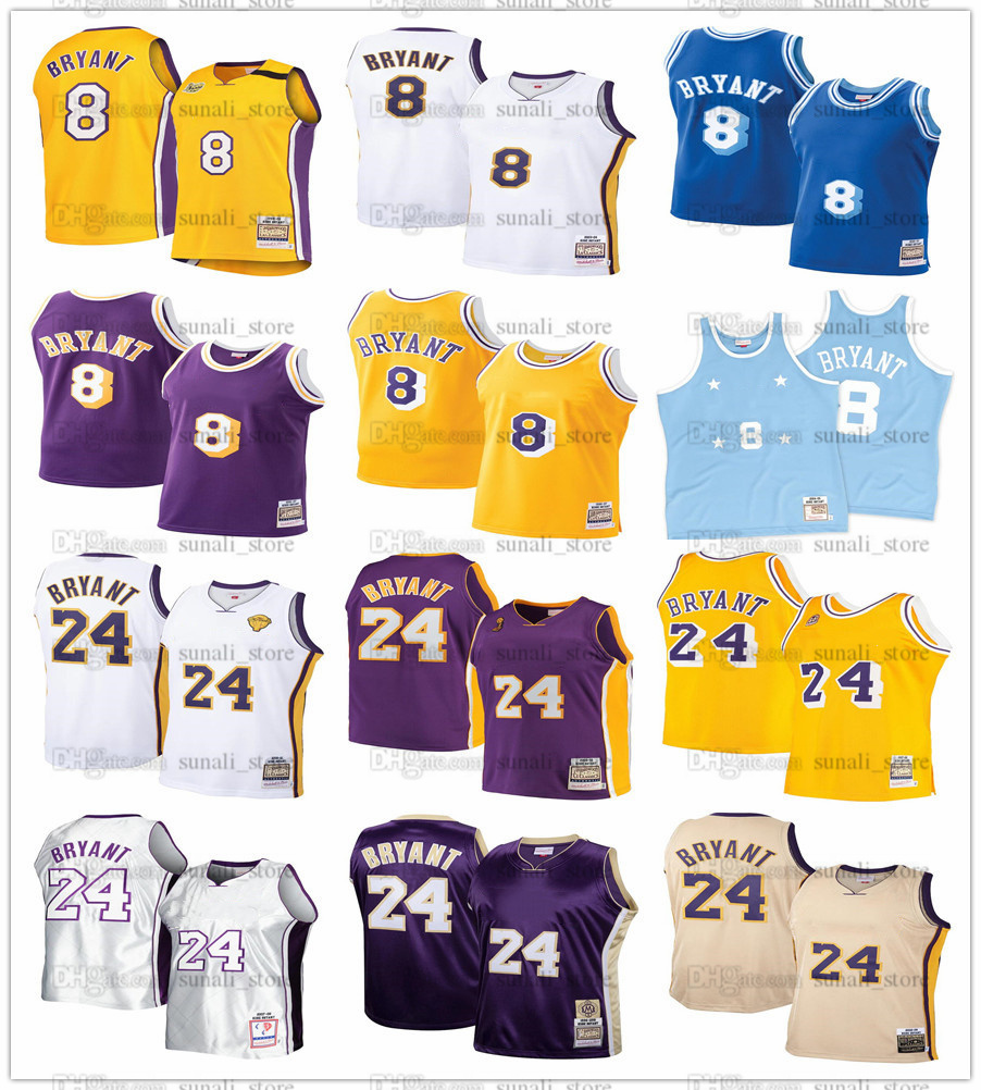 Vintage Men Mitchell & Ness Basketball Bryant Jerseys 1996-97 Purple White Yellow Blue Gold Retro 2007-08 2009-10
Vintage Men Mitchell & Ness Basketball Bryant Jerseys 1996-97 Purple White Yellow Blue Gold Retro 2007-08 2009-10